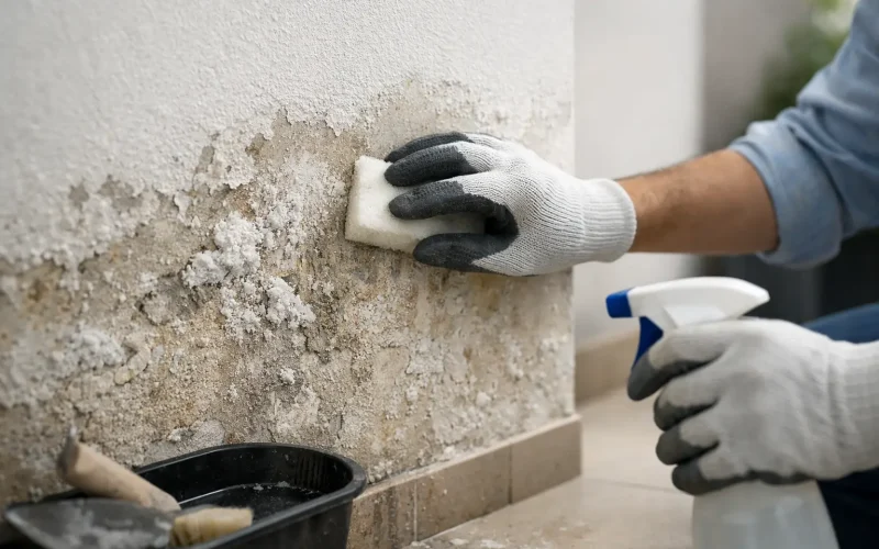 Cómo eliminar salitre en paredes sin dañar el muro