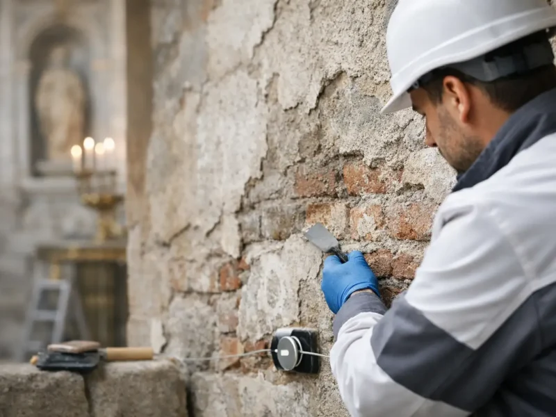 Guía para conservar muros patrimoniales antiguos