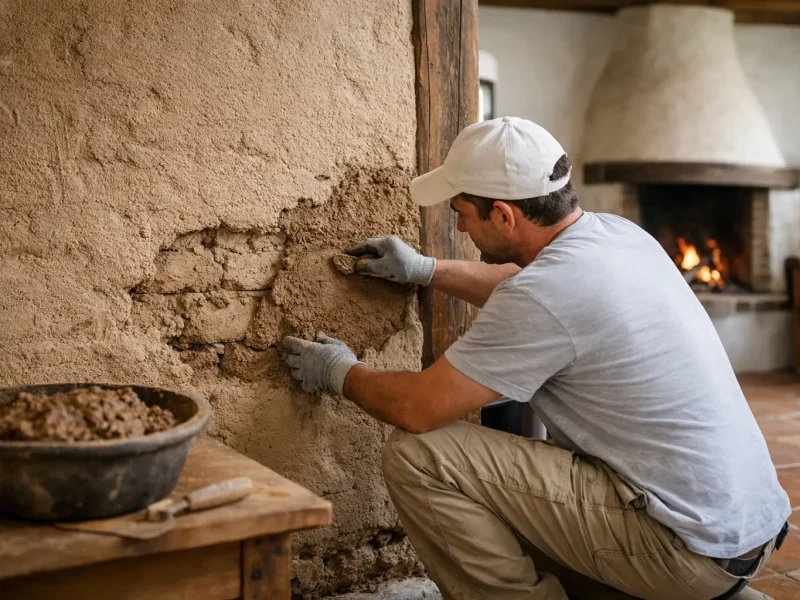 Mantenimiento de muros adobe sin dañar la casa