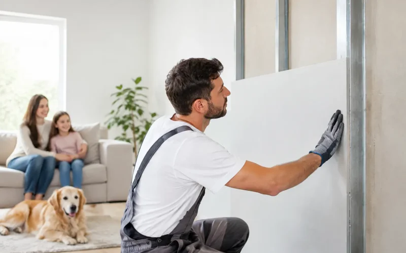 Mejorar la salubridad interior con muros secos