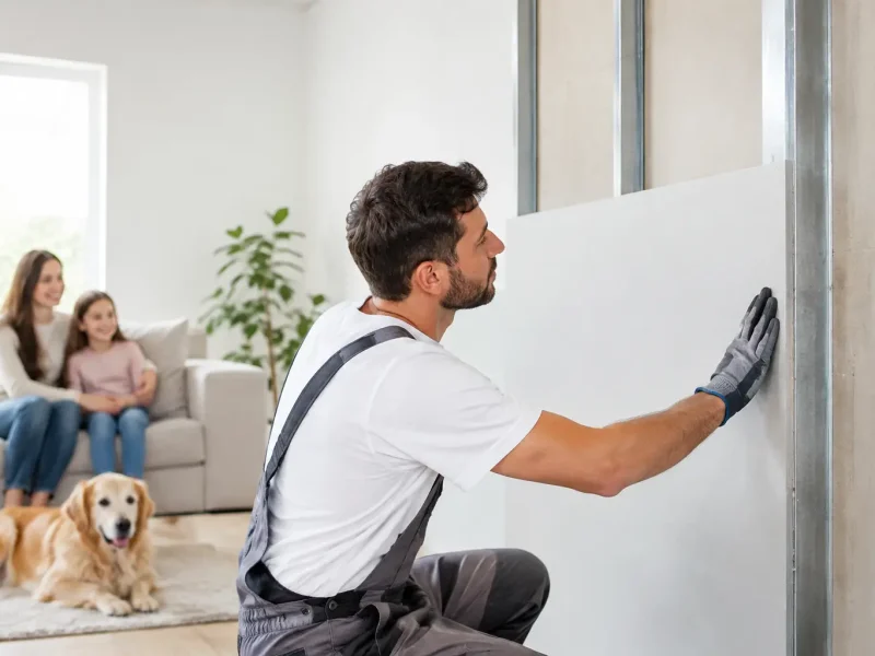 Mejorar la salubridad interior con muros secos