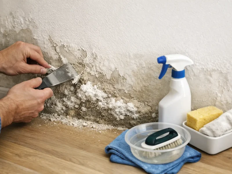 Qué hacer con salitre interior sin obras