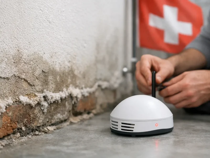 Tecnología suiza para humedad ascendente